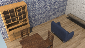 Render espaço interior (modelação, texturização e iluminação)