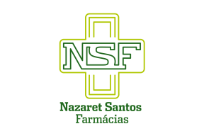 Logótipo para Nazaret Santos Farmácias - vertical