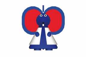 Mascote Rita - 3D frontal