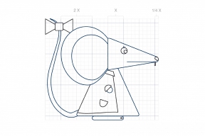 Mascote Rita - Construção